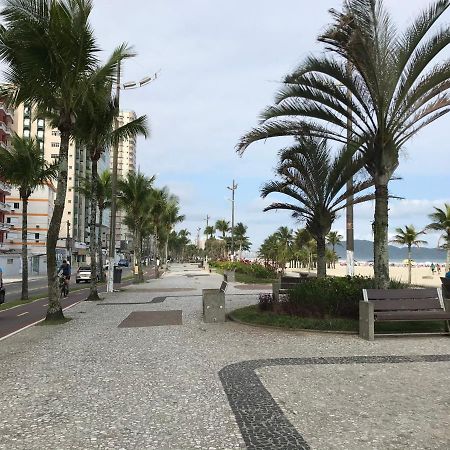 Apto com vista para o Mar, 2 vagas de garagem e churrasqueira na varanda Praia Grande (Santos) Exterior foto