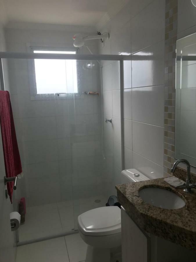 Apto com vista para o Mar, 2 vagas de garagem e churrasqueira na varanda Praia Grande (Santos) Exterior foto